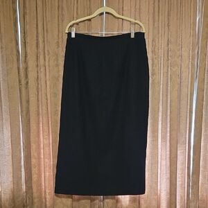 Evan Picone Plus Size Black Skirt